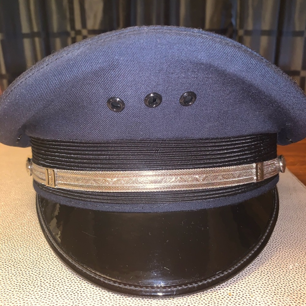Police Five Star Midway Cap 7 1/8